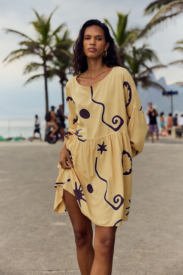 LOTTIE DRESS - DRIFT