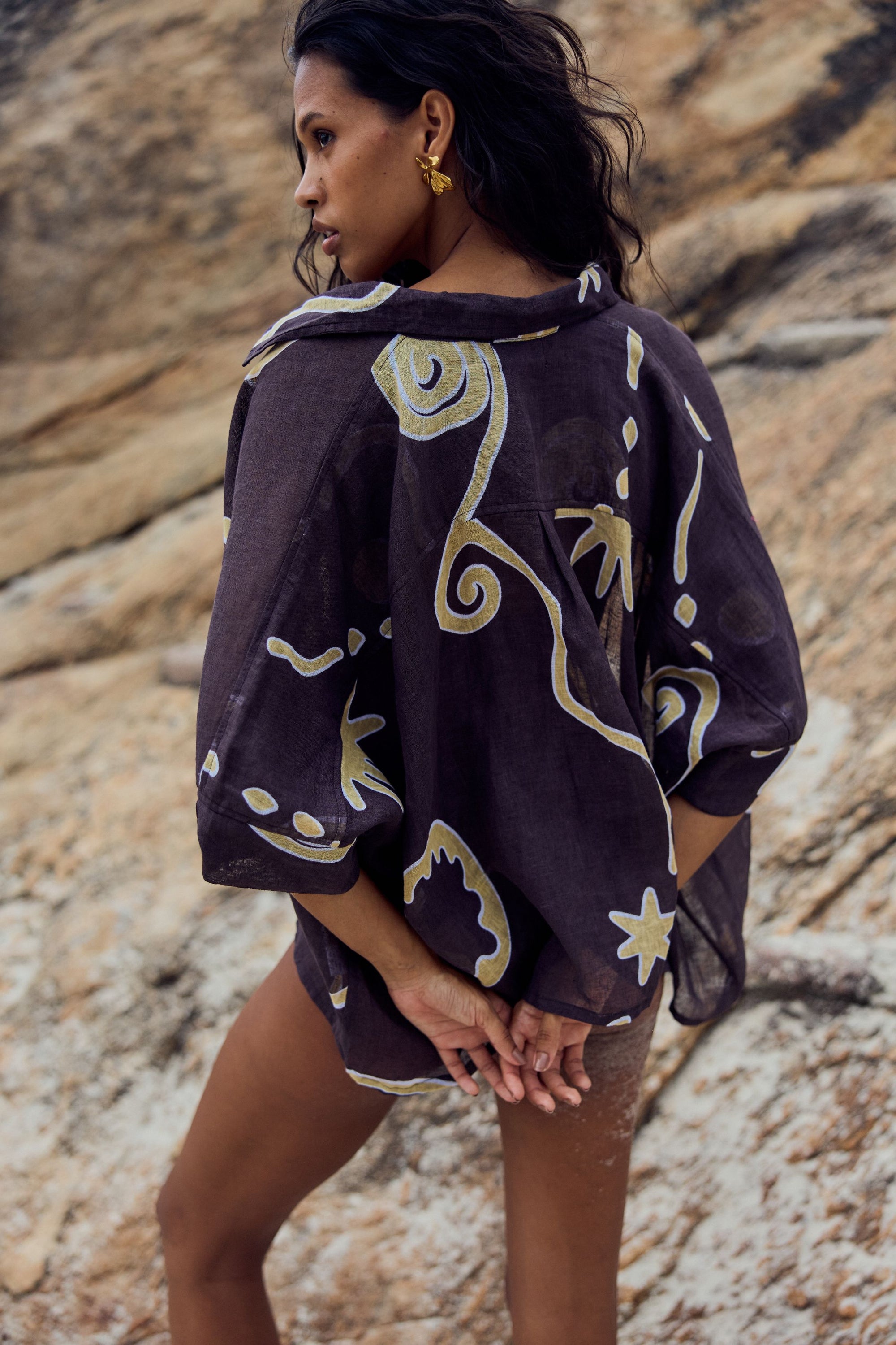 TULUM CROP - NERO