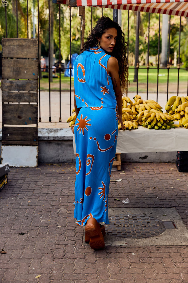 MENDOZA MAXI SKIRT - TORVI