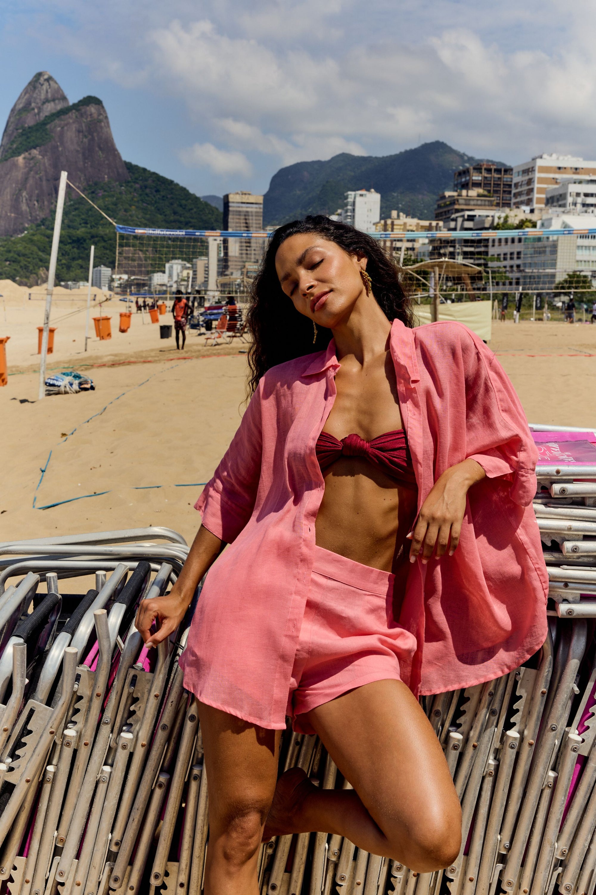 TULUM TOP - BLUSH