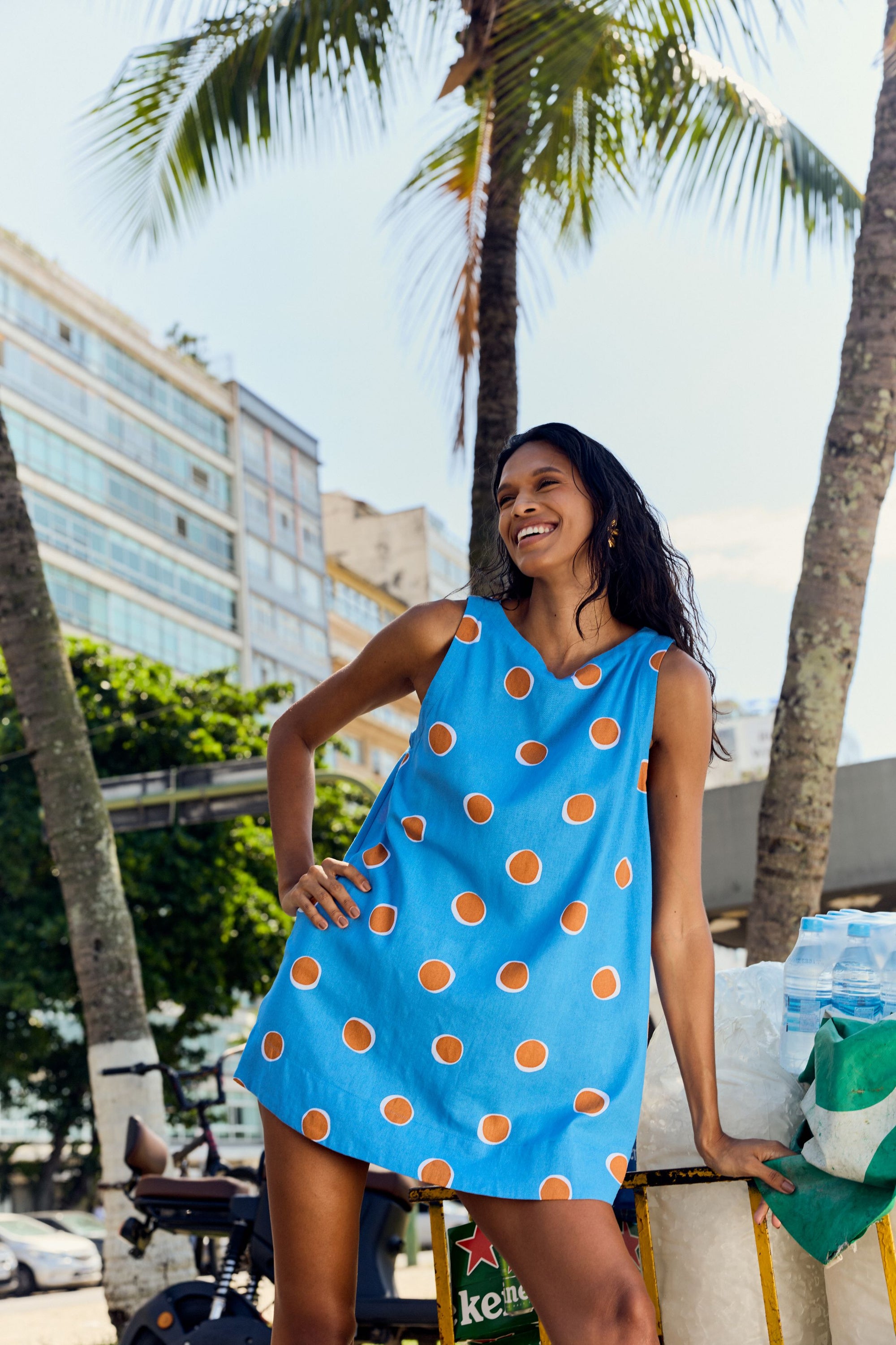 MONTARA SHIFT DRESS - SUNA