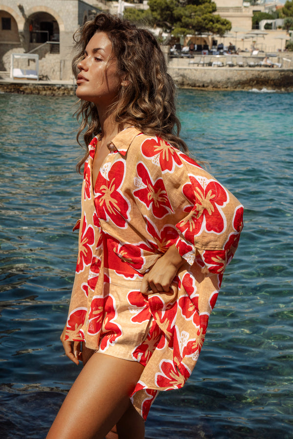 TULUM TOP - ROSADA