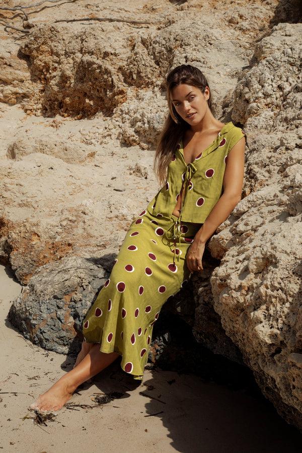 MENDOZA MAXI SKIRT - BRAVA