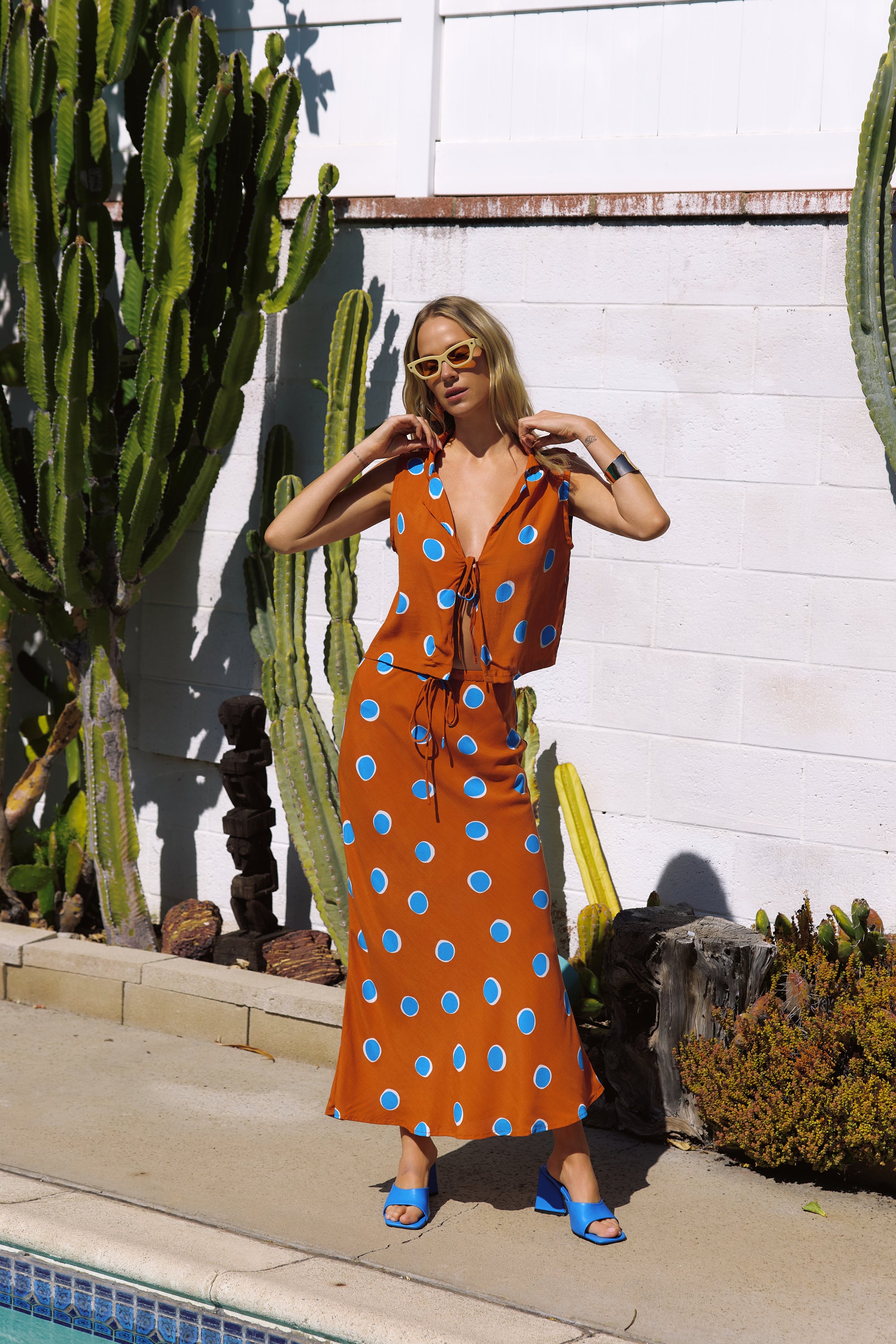 MENDOZA MAXI SKIRT - RIVO