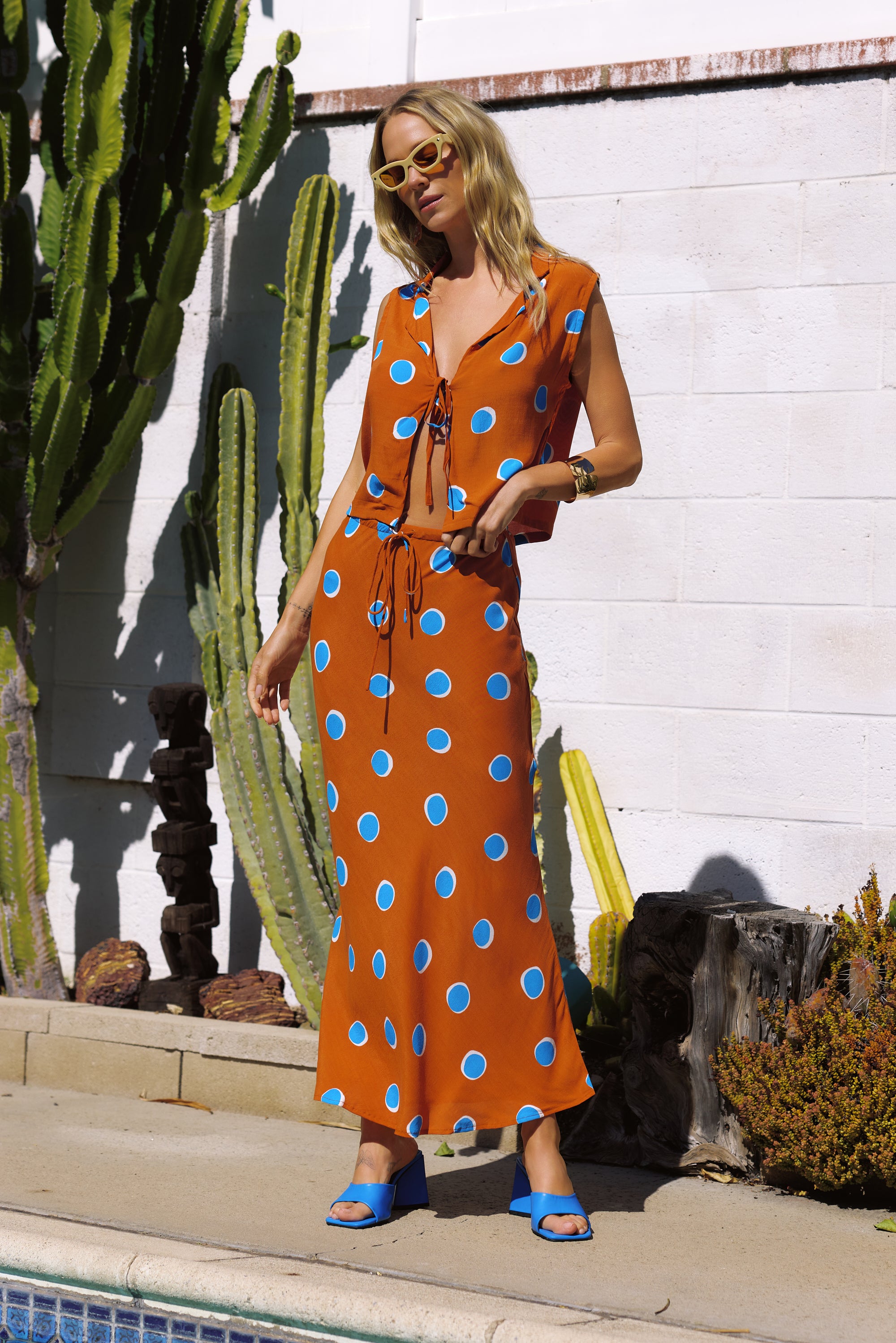 MENDOZA MAXI SKIRT - RIVO