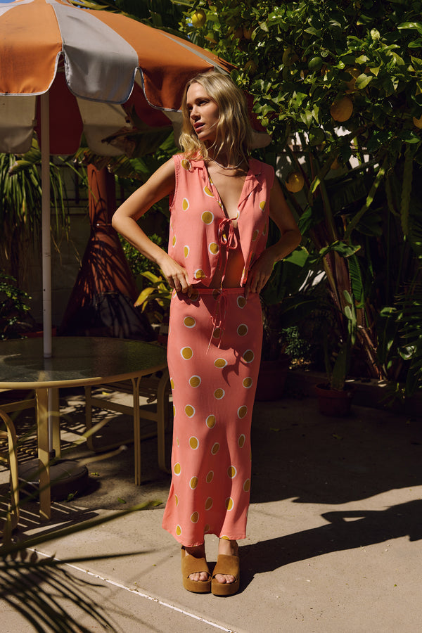 MENDOZA MAXI SKIRT - PIP