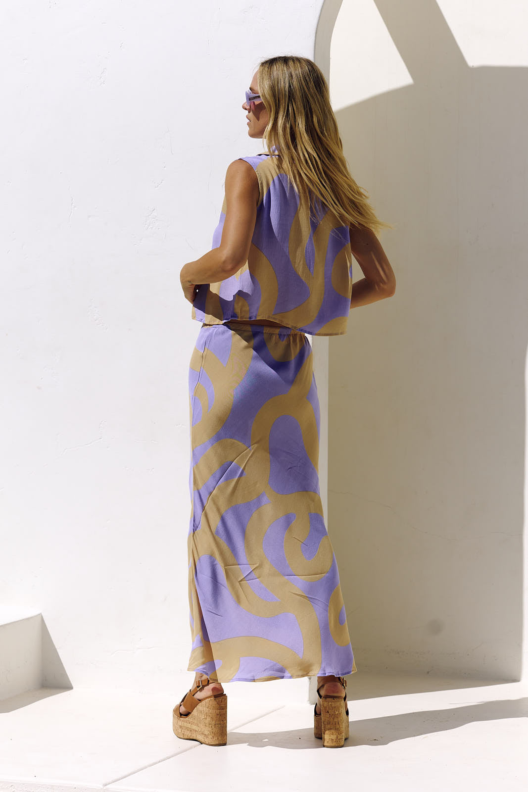 MENDOZA MAXI SKIRT - LUNEA