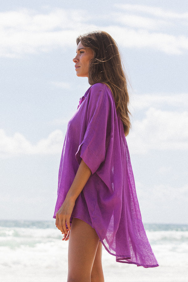 TULUM TOP - HUCKLEBERRY // PRE ORDER