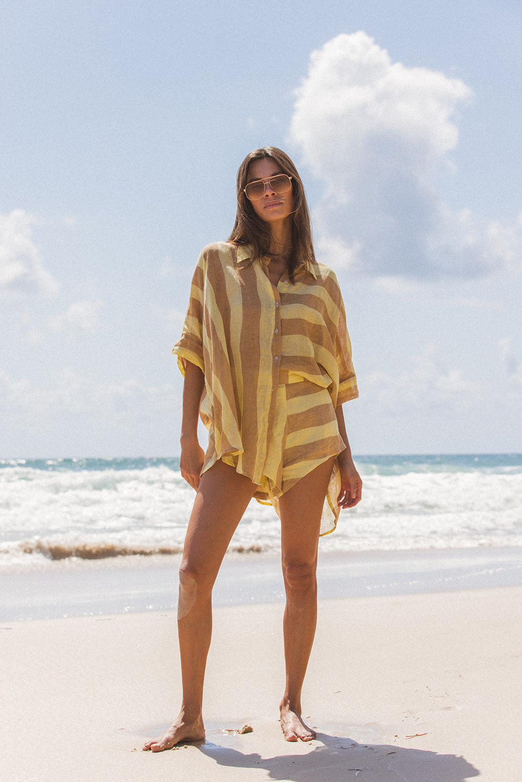 TULUM TOP - FLORES