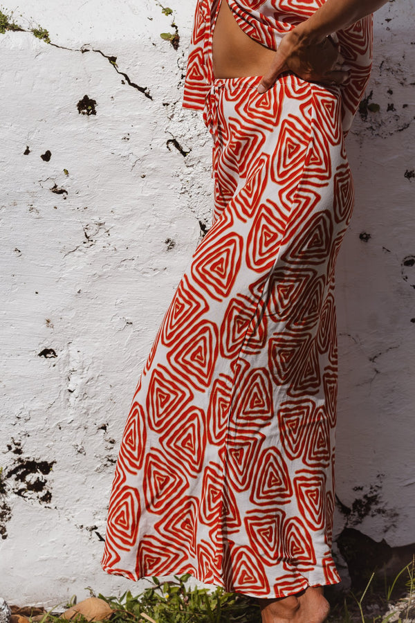 MENDOZA MAXI SKIRT - PRAZER