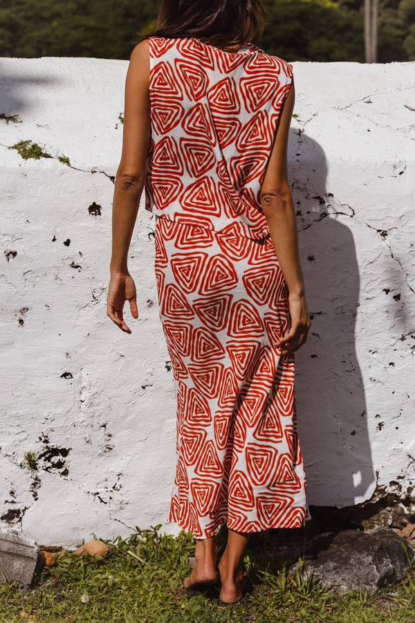 MENDOZA MAXI SKIRT - PRAZER