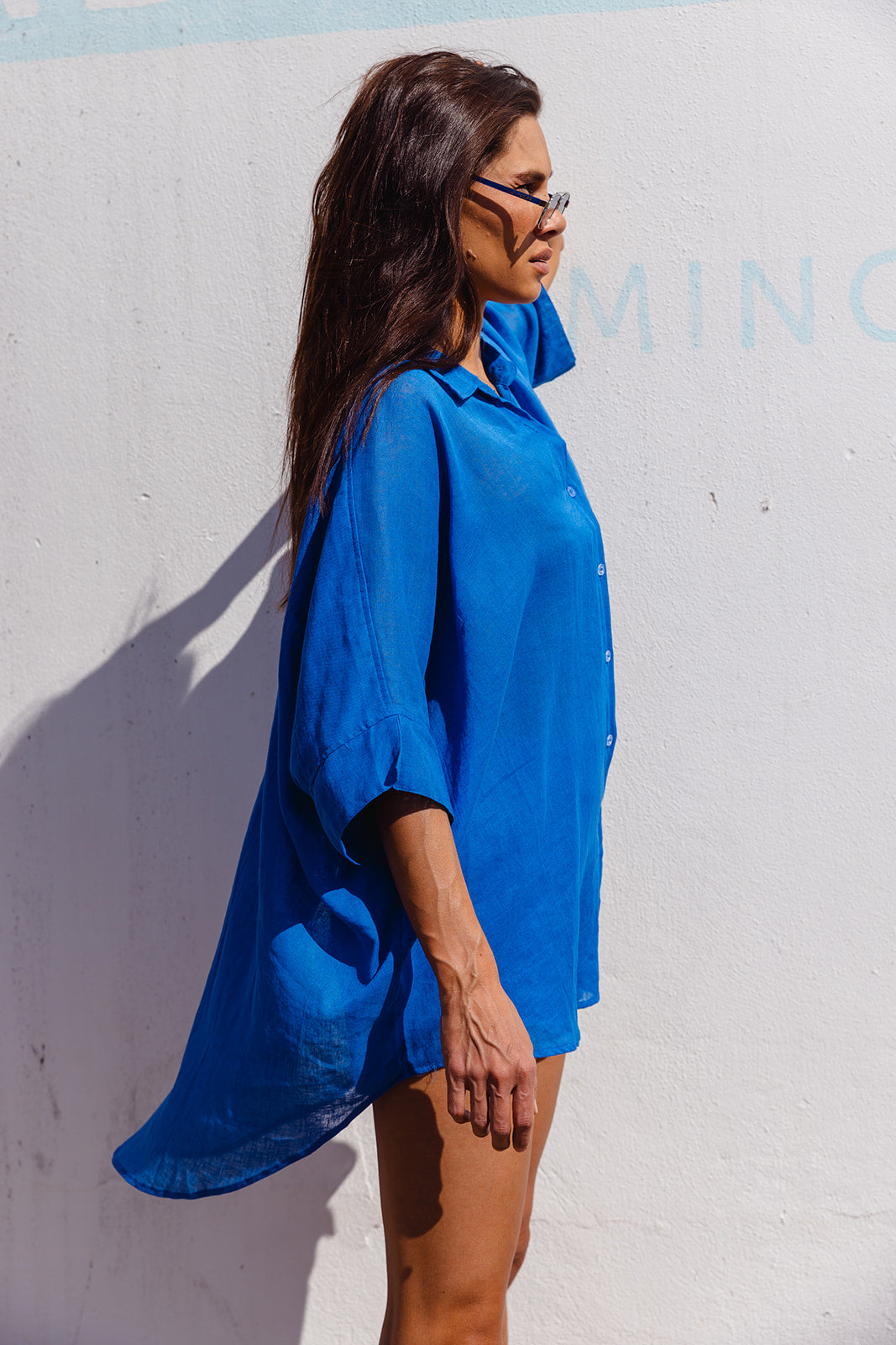 TULUM TOP - COBALT