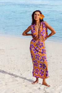 MENDOZA MAXI SKIRT - CALYPSO