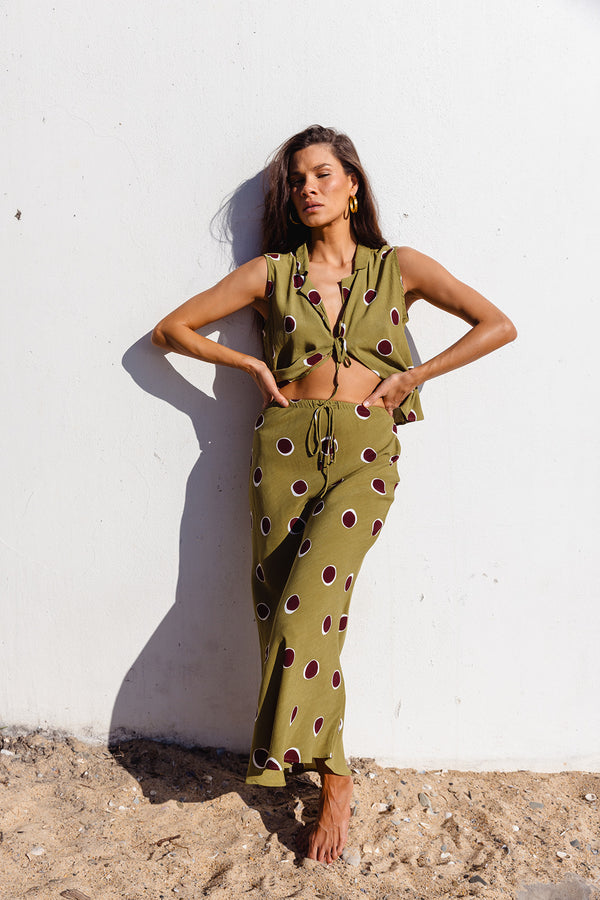 MENDOZA MAXI SKIRT - BRAVA