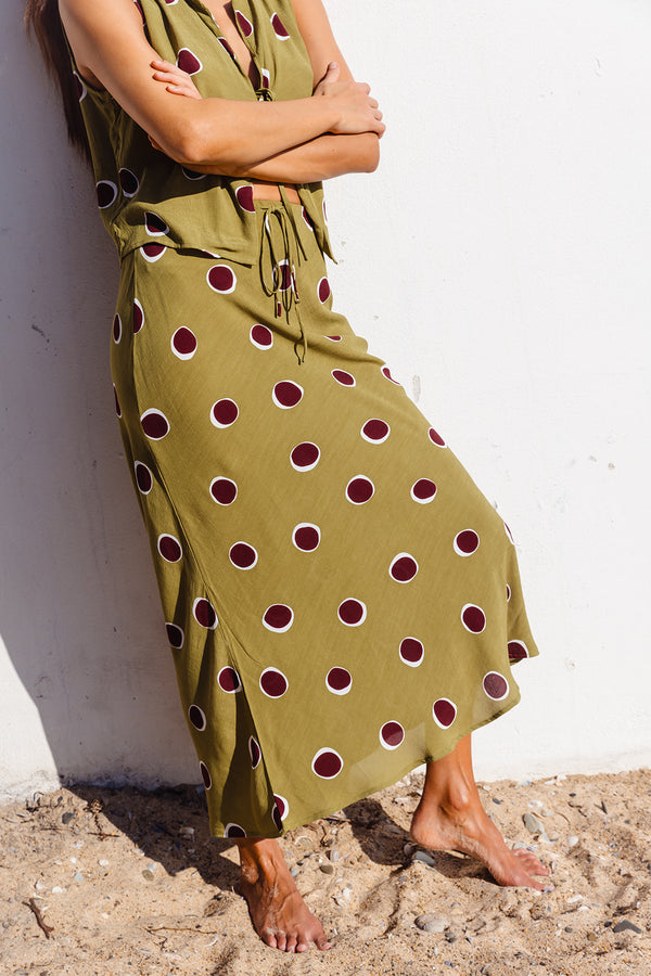 MENDOZA MAXI SKIRT - BRAVA
