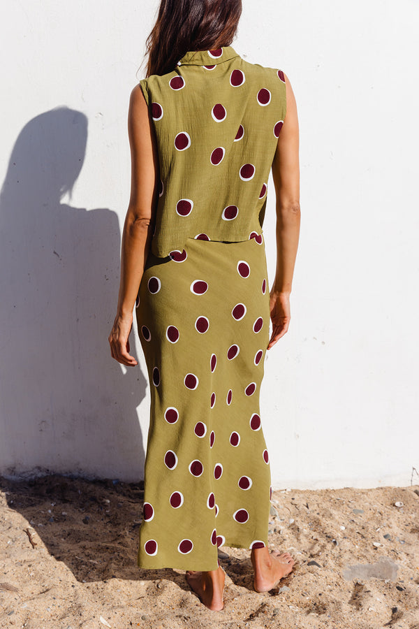 MENDOZA MAXI SKIRT - BRAVA