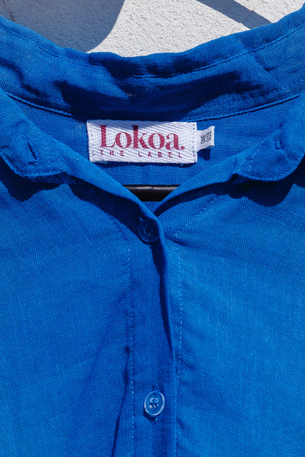 FONTANE SHIRT - COBALT