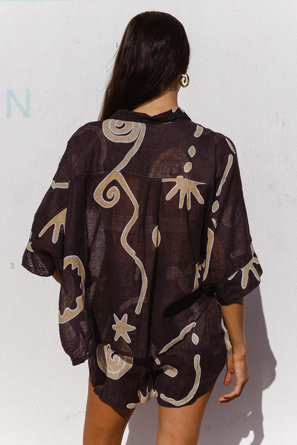 TULUM CROP - NERO