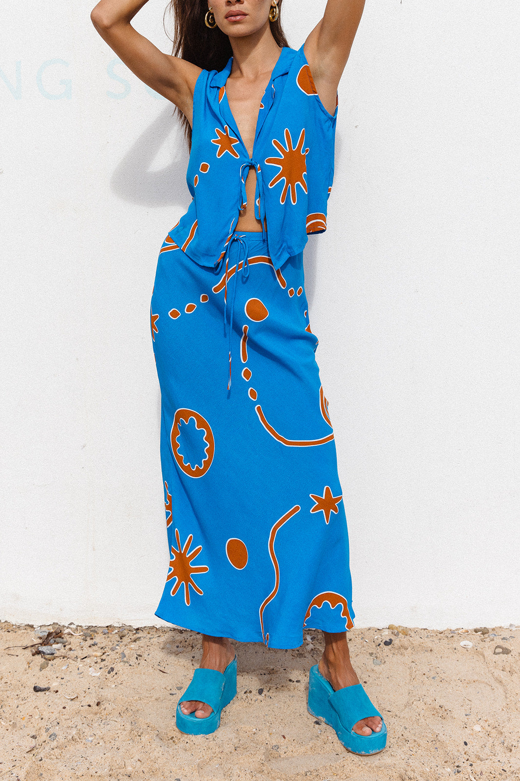 MENDOZA MAXI SKIRT - TORVI