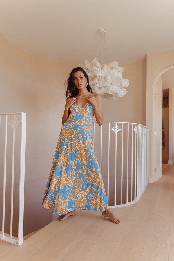 VERADO MAXI DRESS - SEGOVIA