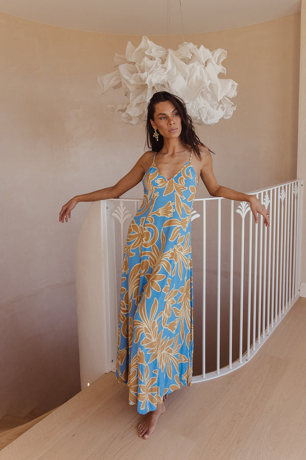 VERADO MAXI DRESS - SEGOVIA