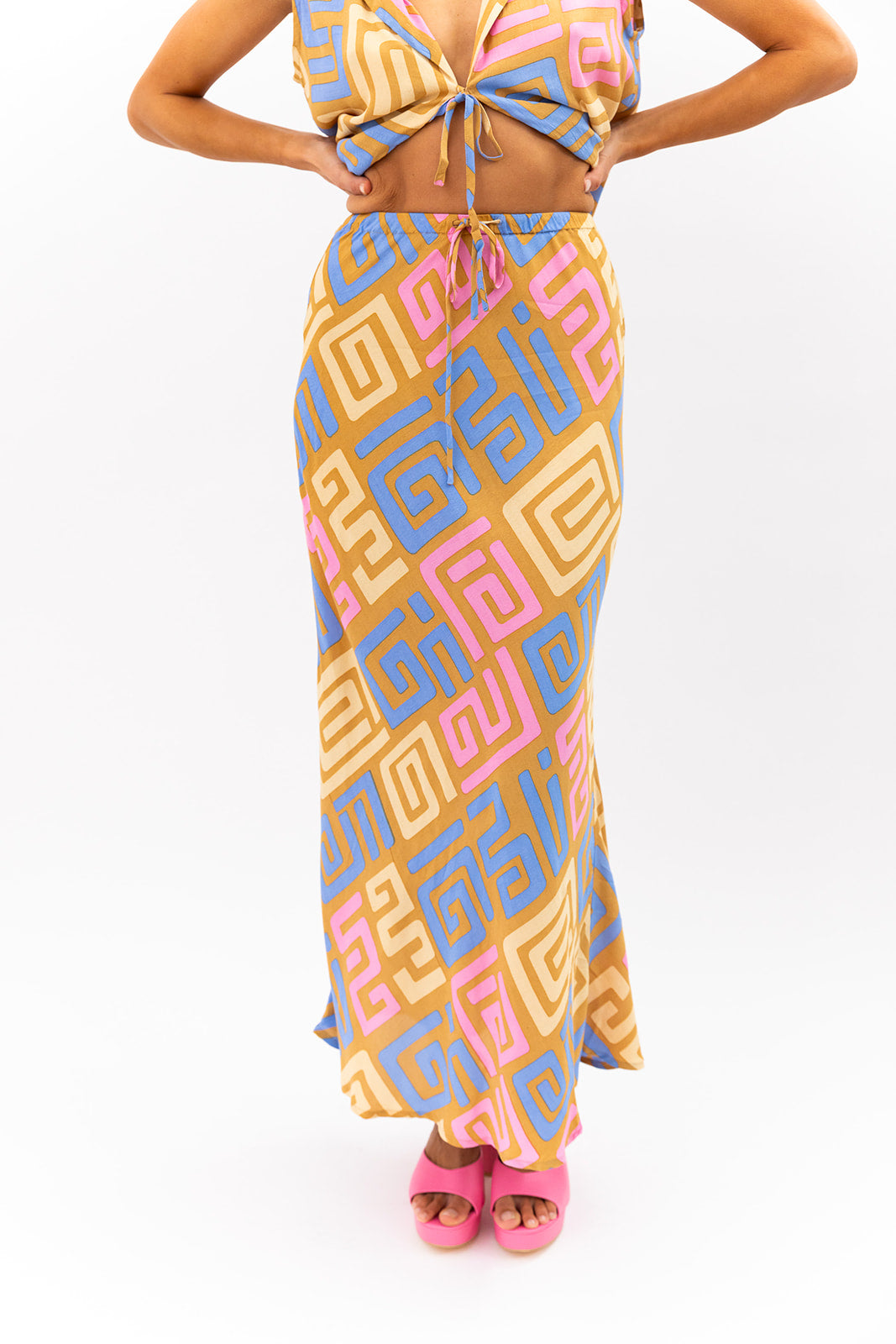 MENDOZA MAXI SKIRT - ARETI