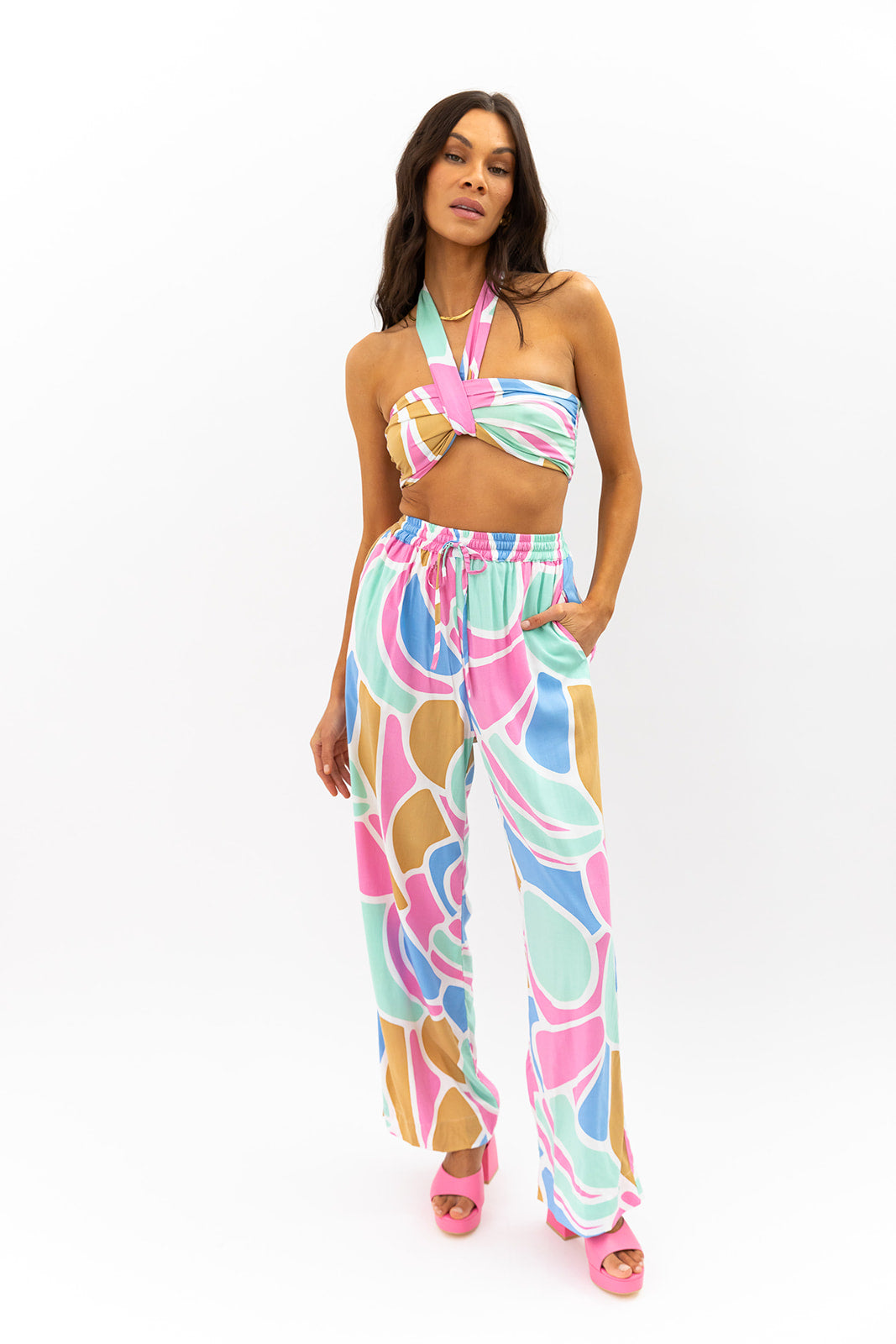 OASIS PANTS - PLAKA