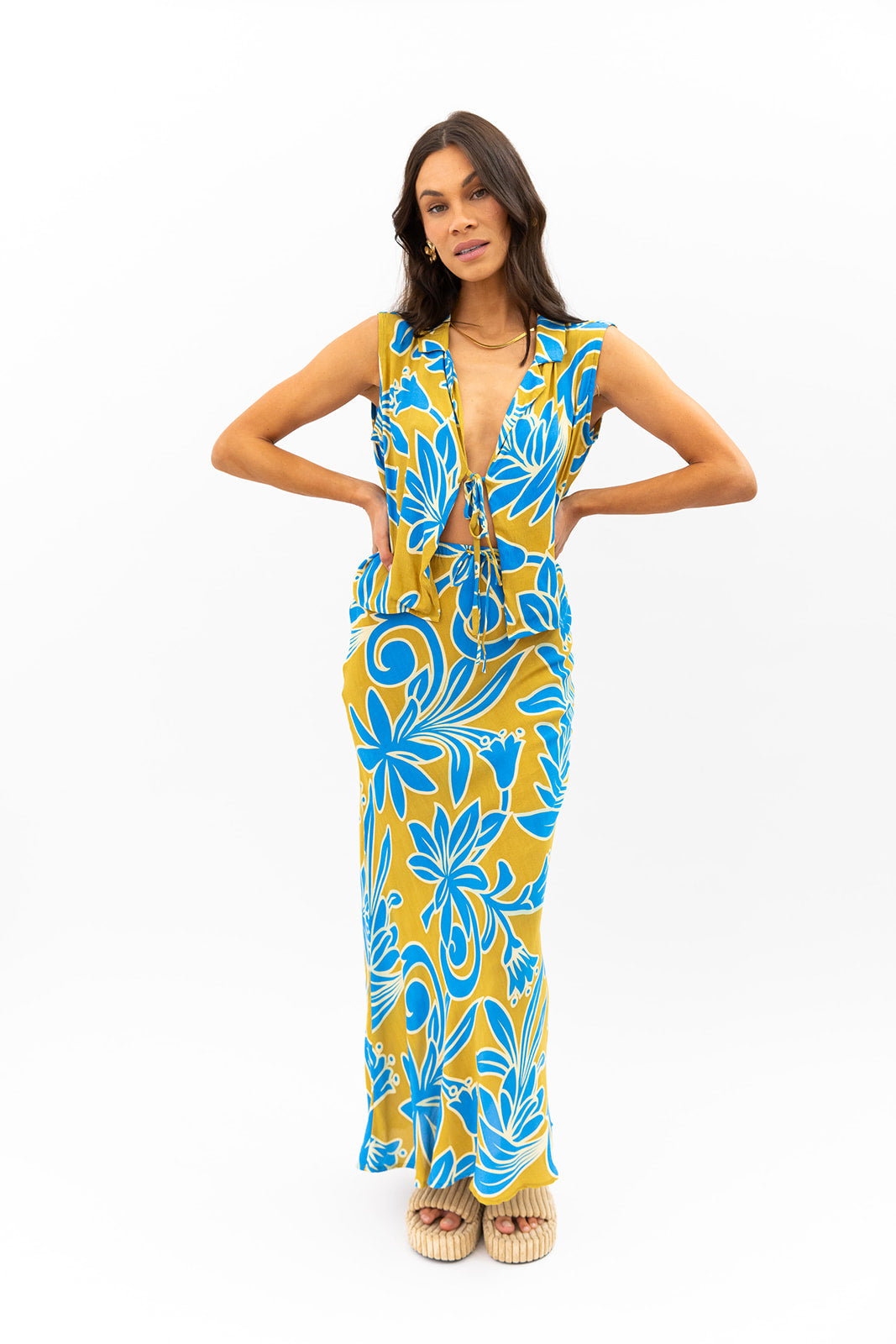 MENDOZA MAXI SKIRT - EVARA