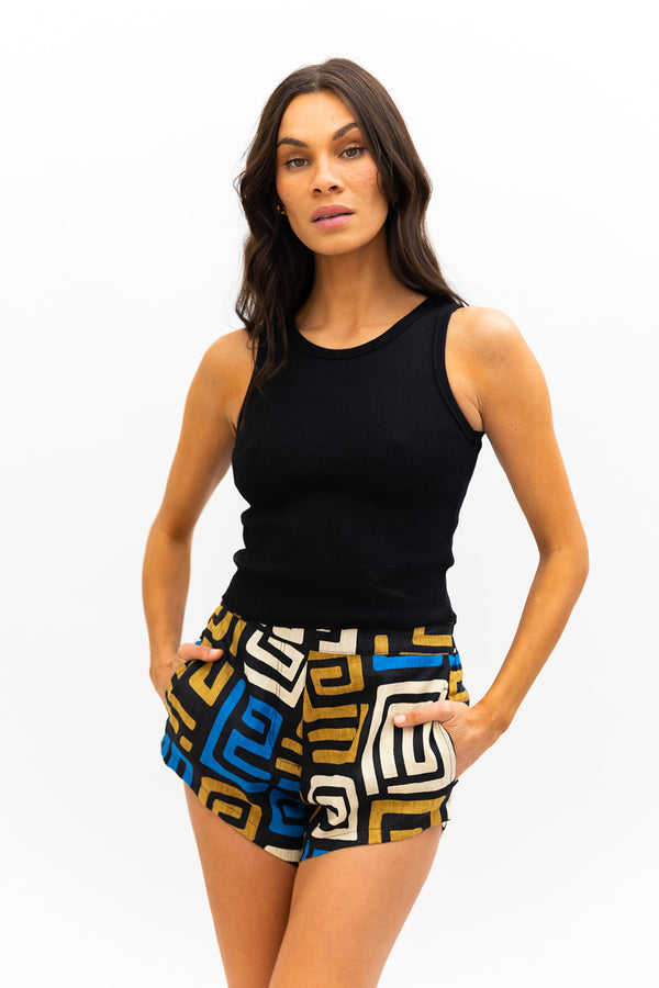 TABA TANK TOP - BLACK