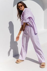 SOMBRA PANTS - LILAC