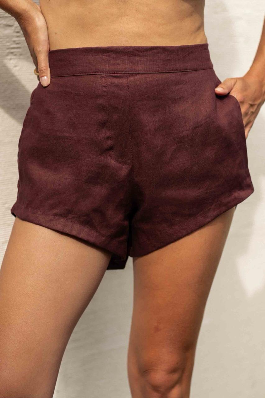 KEKOA SHORTS - MERLOT