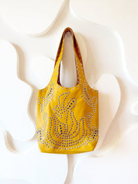 LOTUS BAG - MUSTARD