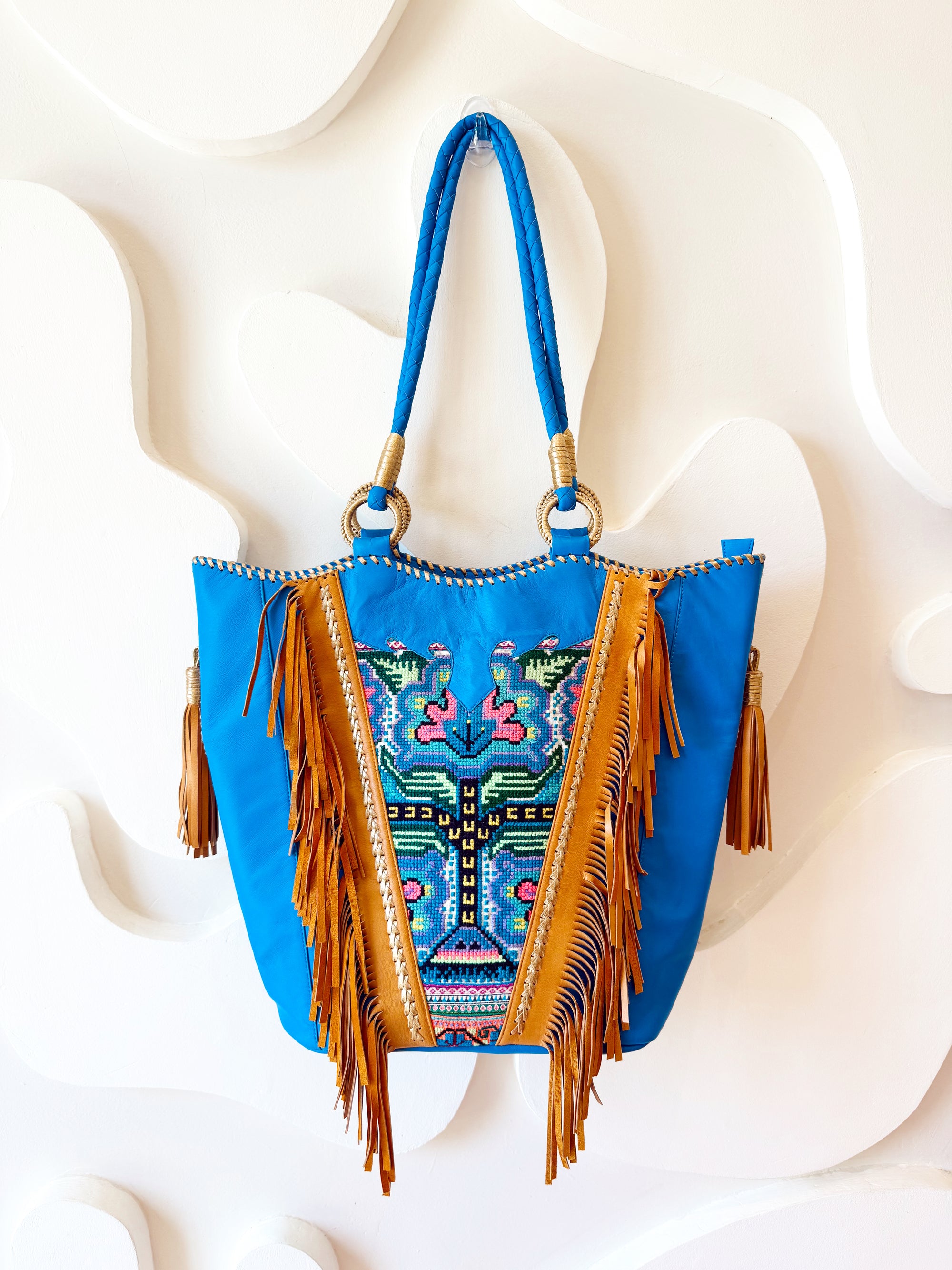 LES TROPIC TOTE - MARINE