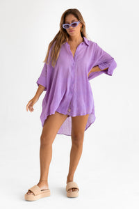 TULUM TOP - VIOLET // PRE ORDER