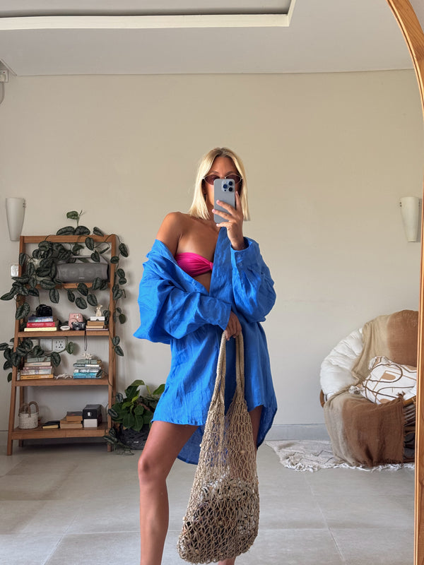 FONTANE SHIRT - COBALT