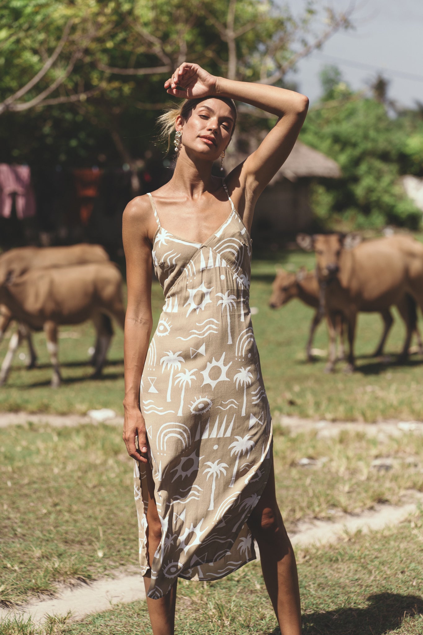 VALENTINA MIDI DRESS - LOMBOK