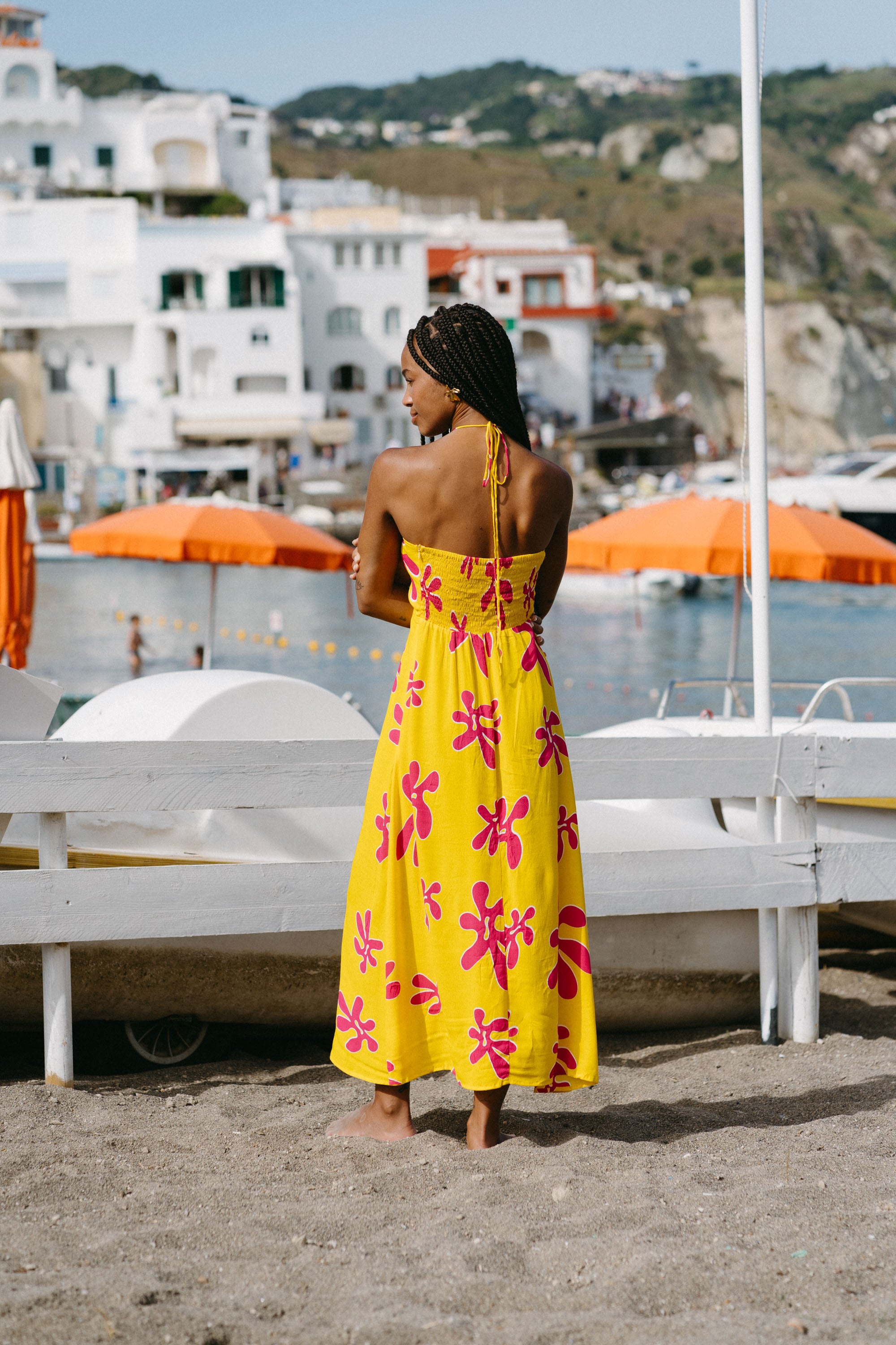 ARIA MIDI DRESS - VALENCIA