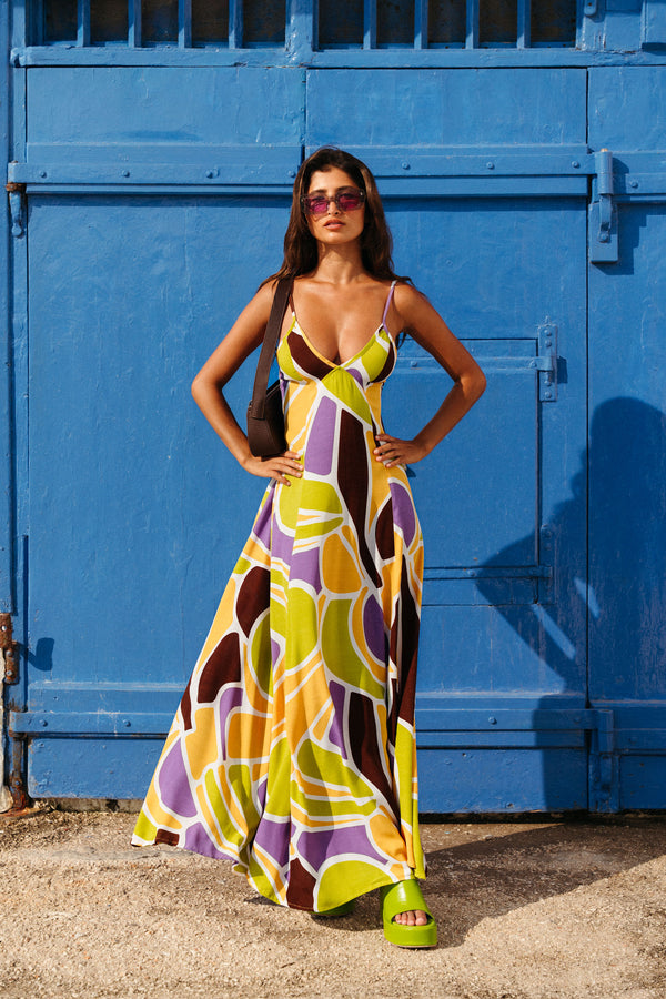 VERADO MAXI DRESS - CHANIA