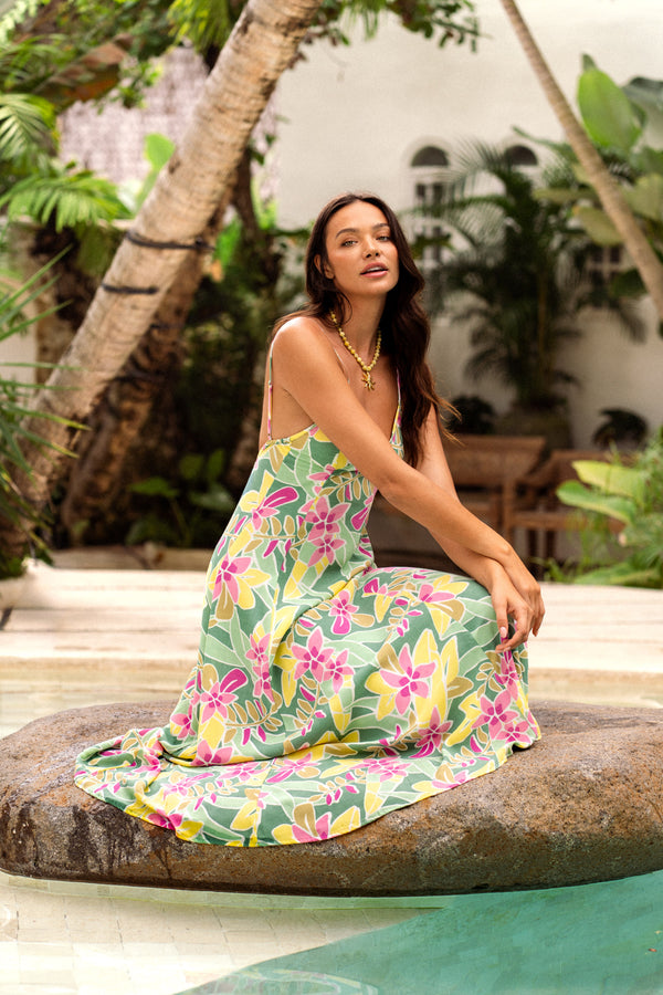 VERADO MAXI DRESS - FLOREN