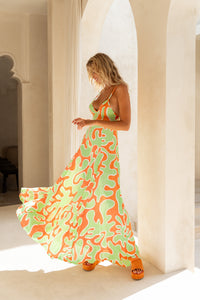 VERADO MAXI DRESS - BONBON