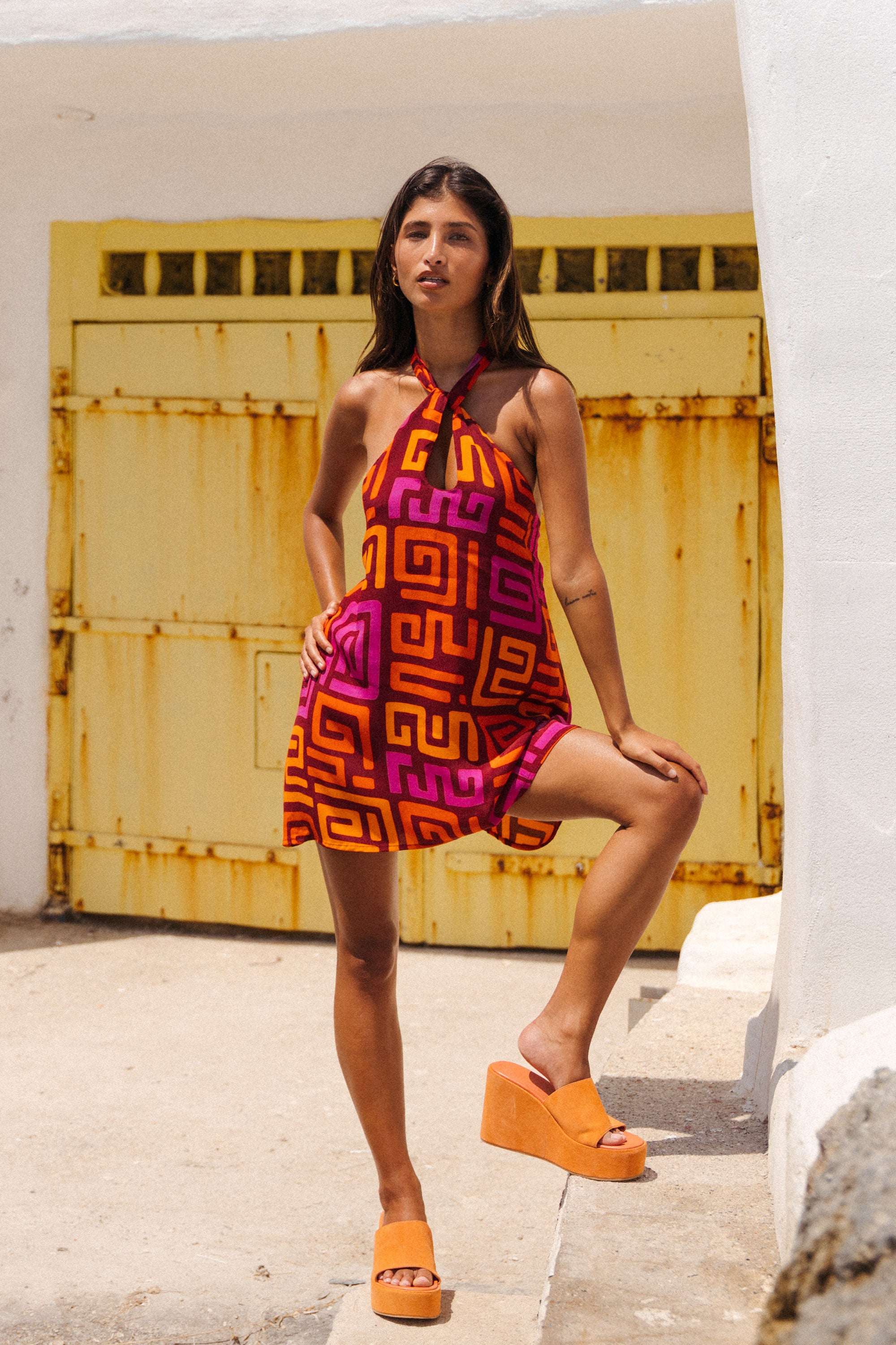 MADEIRA MINI DRESS - VOLOS