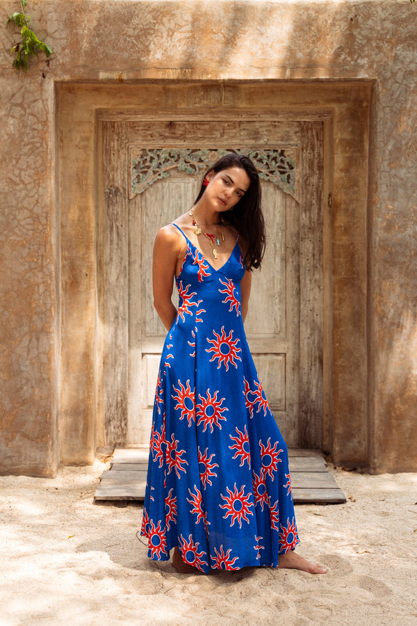 VERADO MAXI DRESS - CRETE