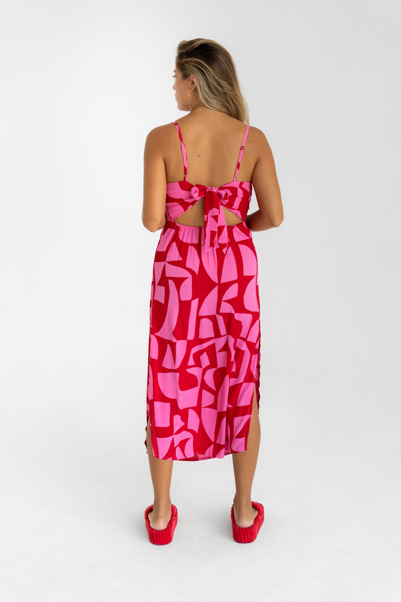 VALENTINA MIDI DRESS - ROCOCO