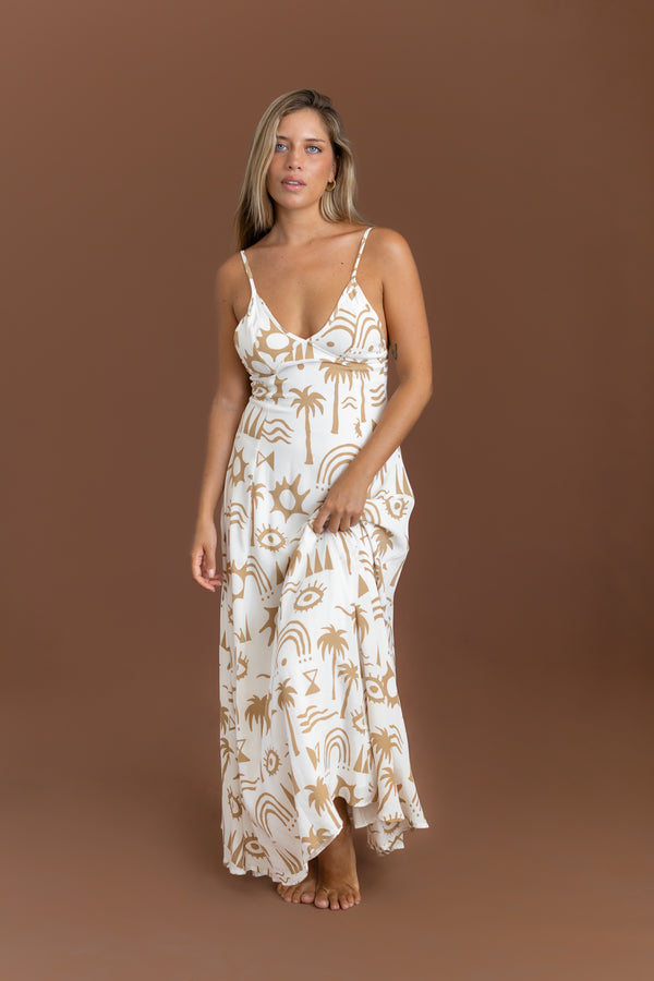 VERADO MAXI DRESS - WHITSUNDAY