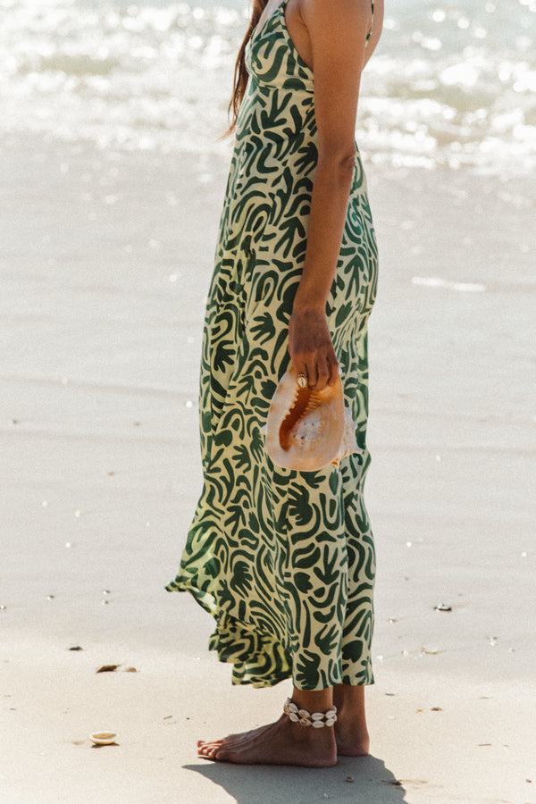 VERADO MAXI DRESS - CACTUS