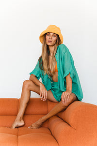 TULUM CROP - JADE // PRE ORDER