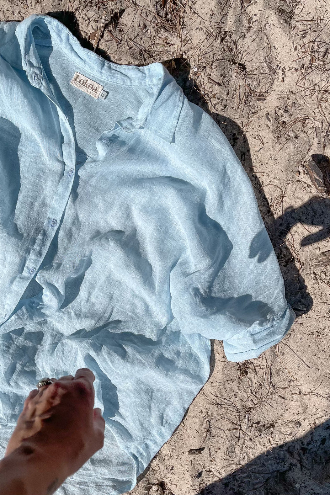 TULUM TOP - BLUEBELL