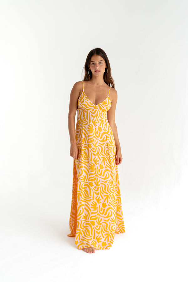 VERADO MAXI DRESS - LOLLIPOP